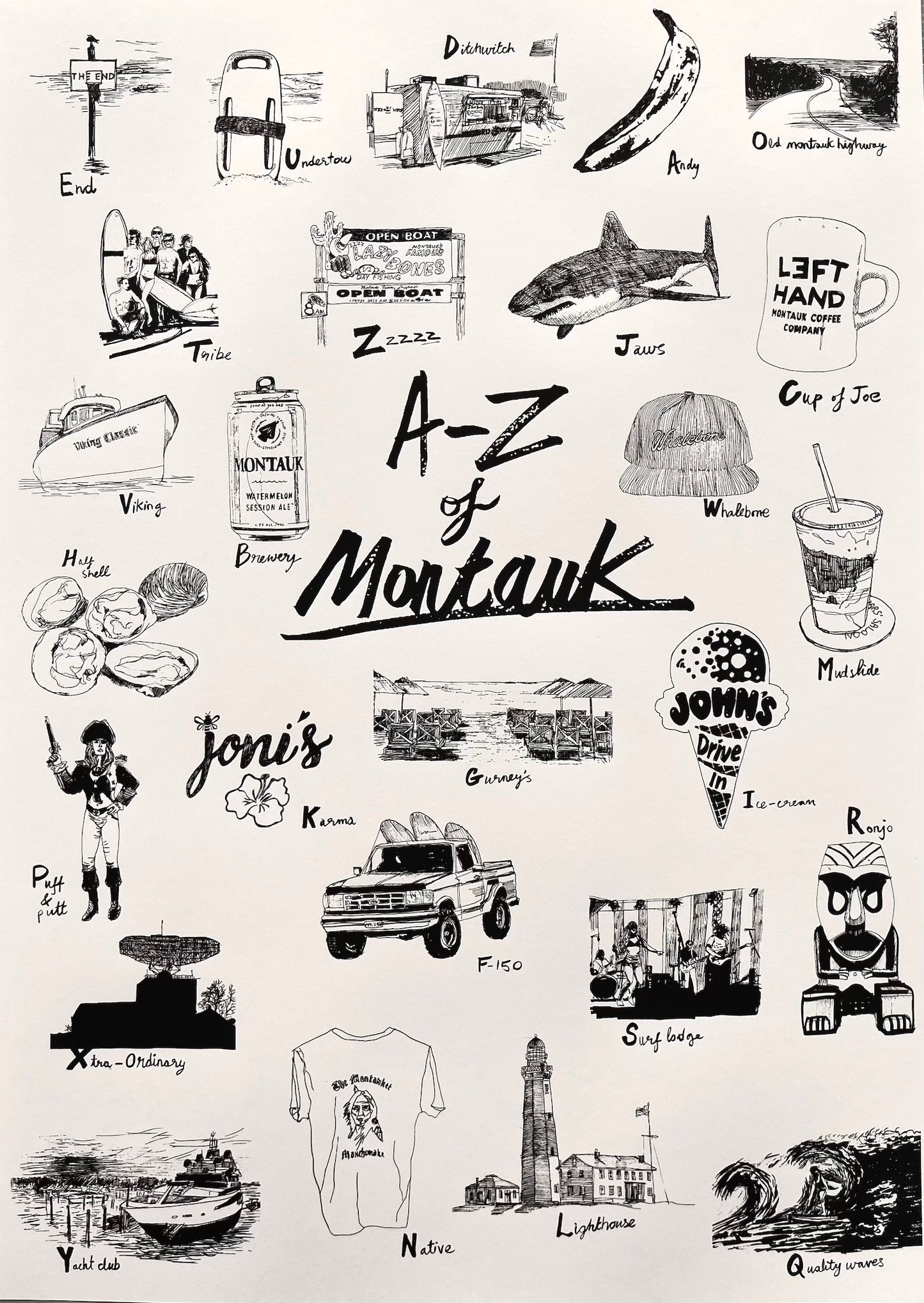 The A-Z of Montauk - Ditch Edition