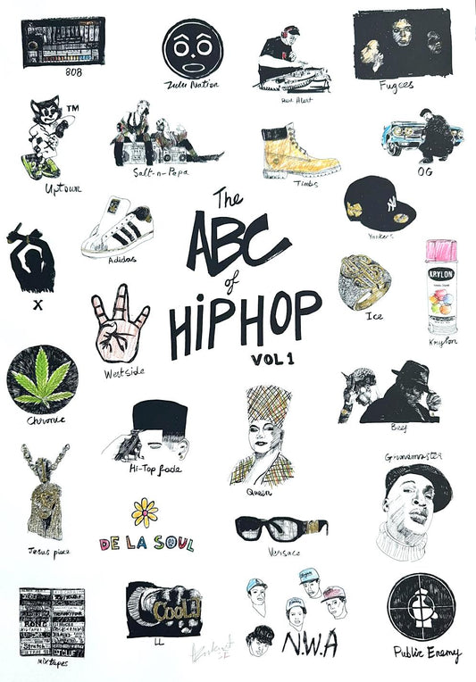 The ABC of Hip Hop Vol 1 - Hand-Colored Edition