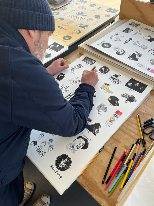 The ABC of Hip Hop Vol 1 - Hand-Colored Edition