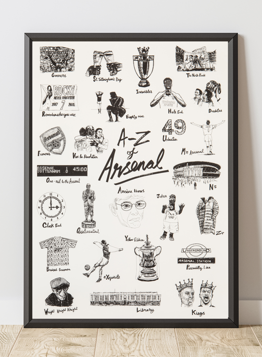 The A-Z of Arsenal | Black & White Edition