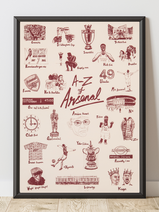 The A-Z of Arsenal | Redcurrant Limited Edition