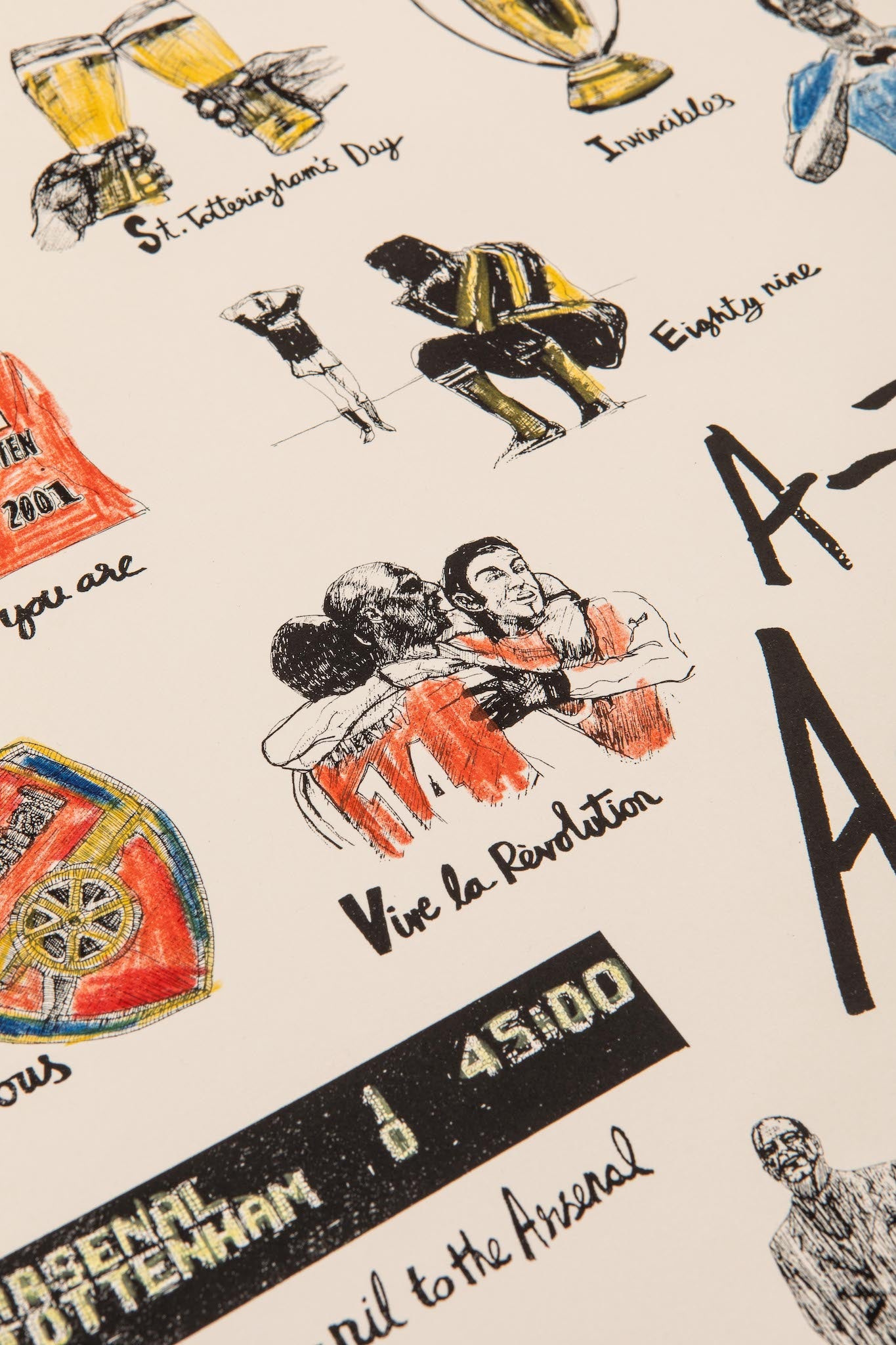 The A-Z of Arsenal | Hand-coloured Edition