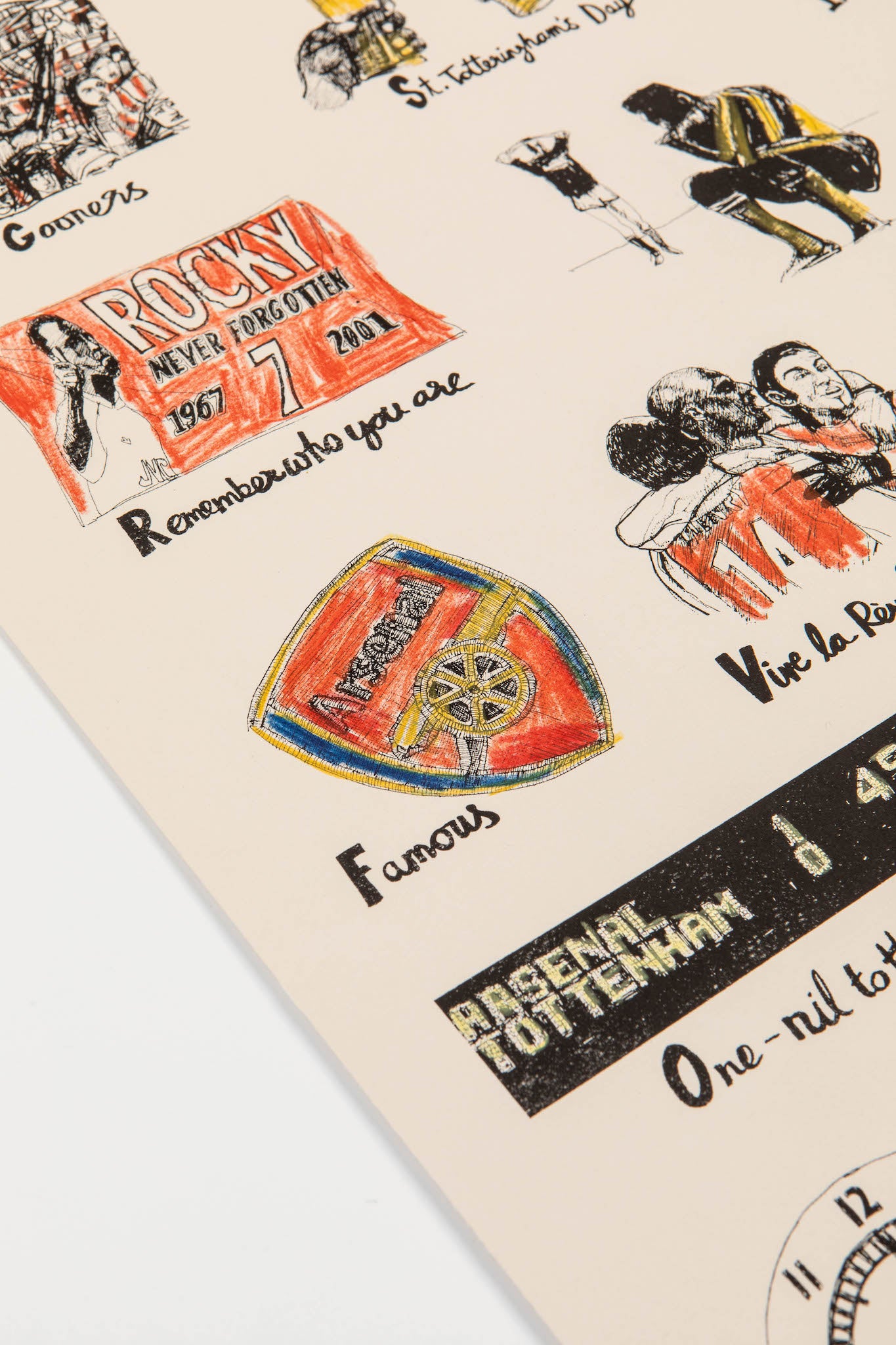 The A-Z of Arsenal | Hand-coloured Edition