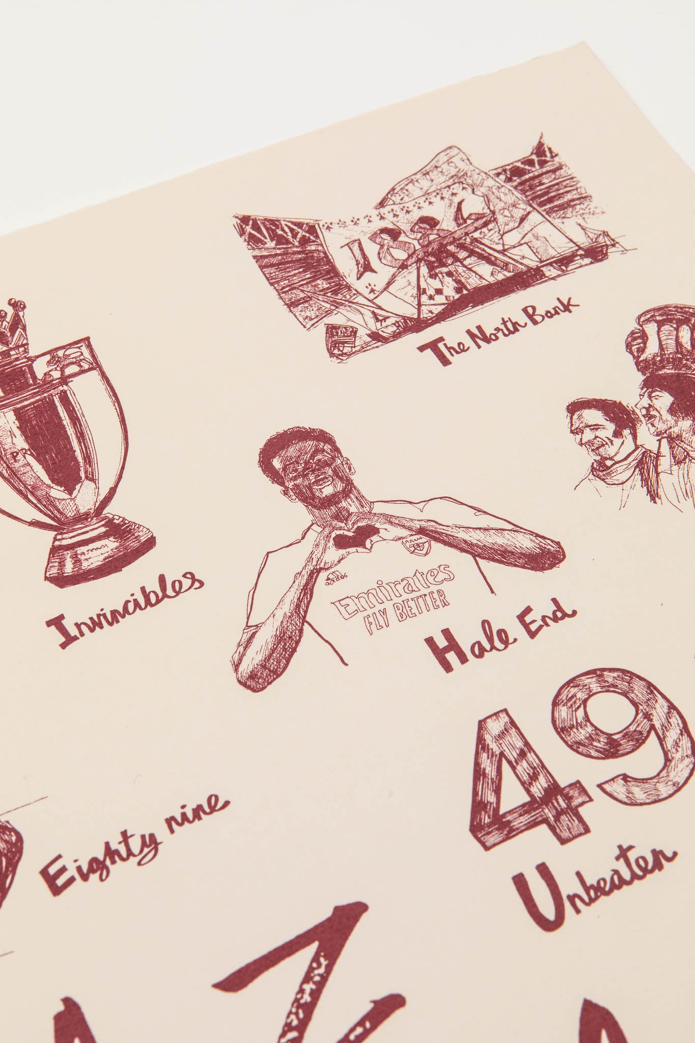 The A-Z of Arsenal | Redcurrant Limited Edition