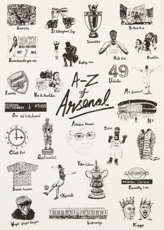 The A-Z of Arsenal | Black & White Edition