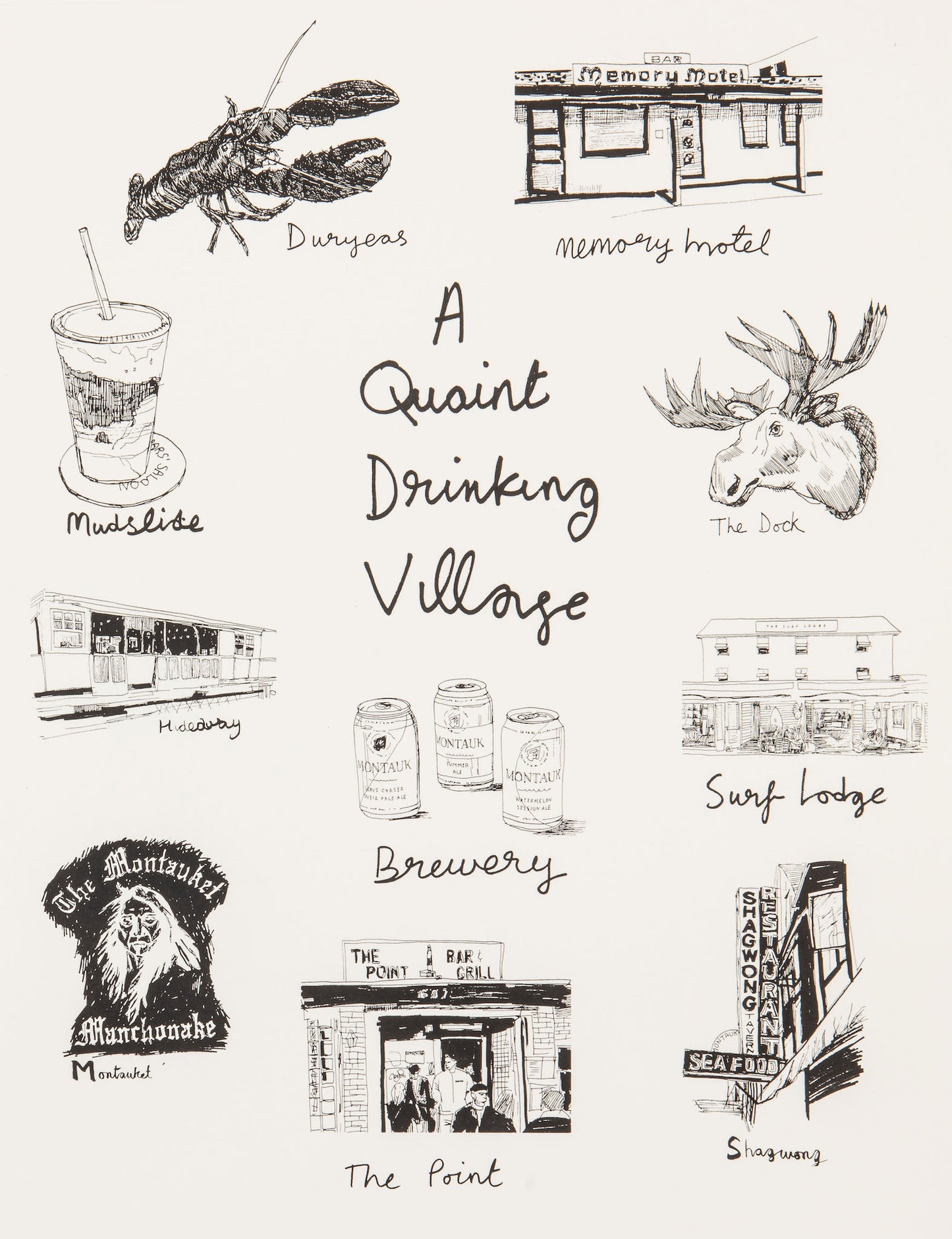 The A-Z of Montauk | Quaint Drinking Village