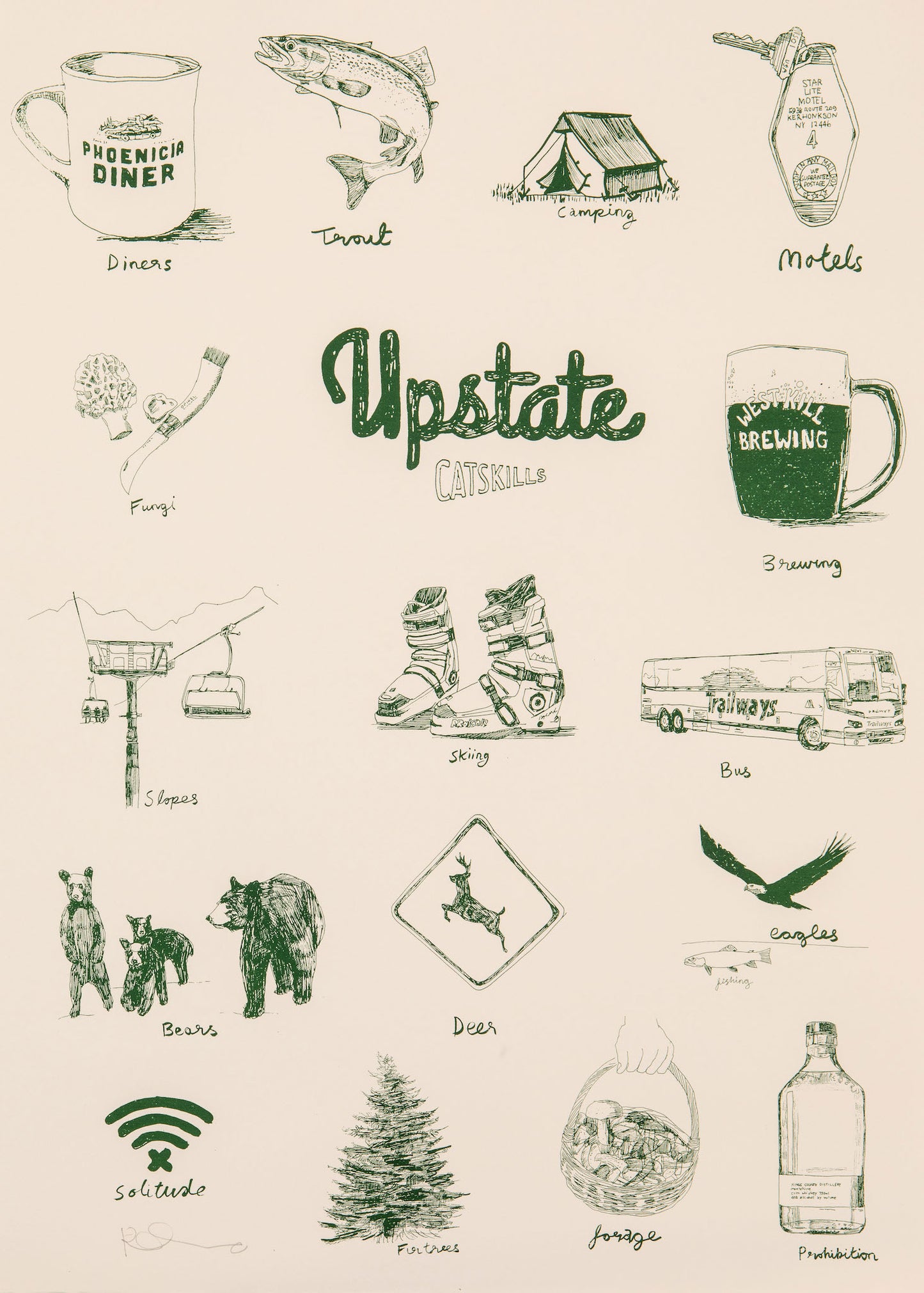Upstate New York | Green Edition