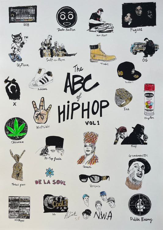 The ABC of Hip Hop Vol 1 - Hand-Colored Edition