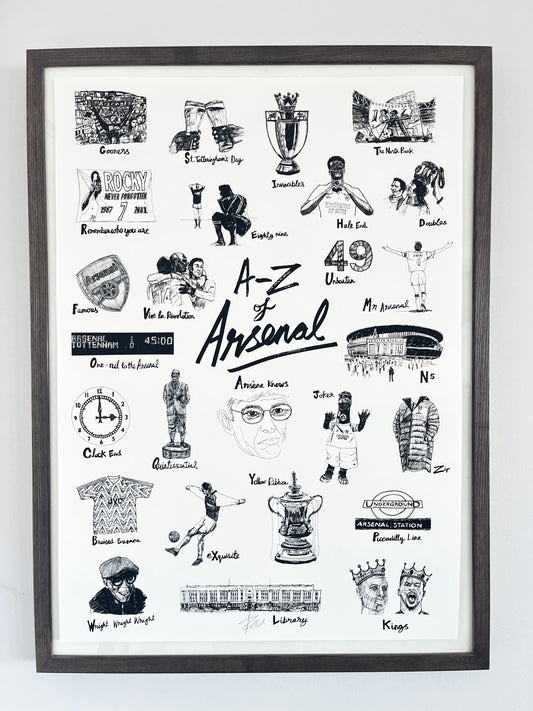 The A-Z of Arsenal | Black & White Edition