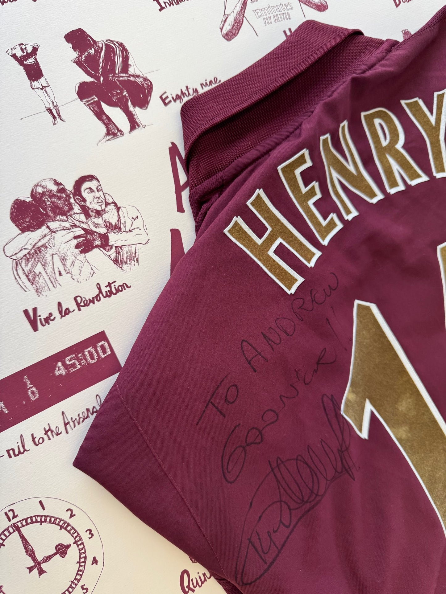 The A-Z of Arsenal | Redcurrant Limited Edition