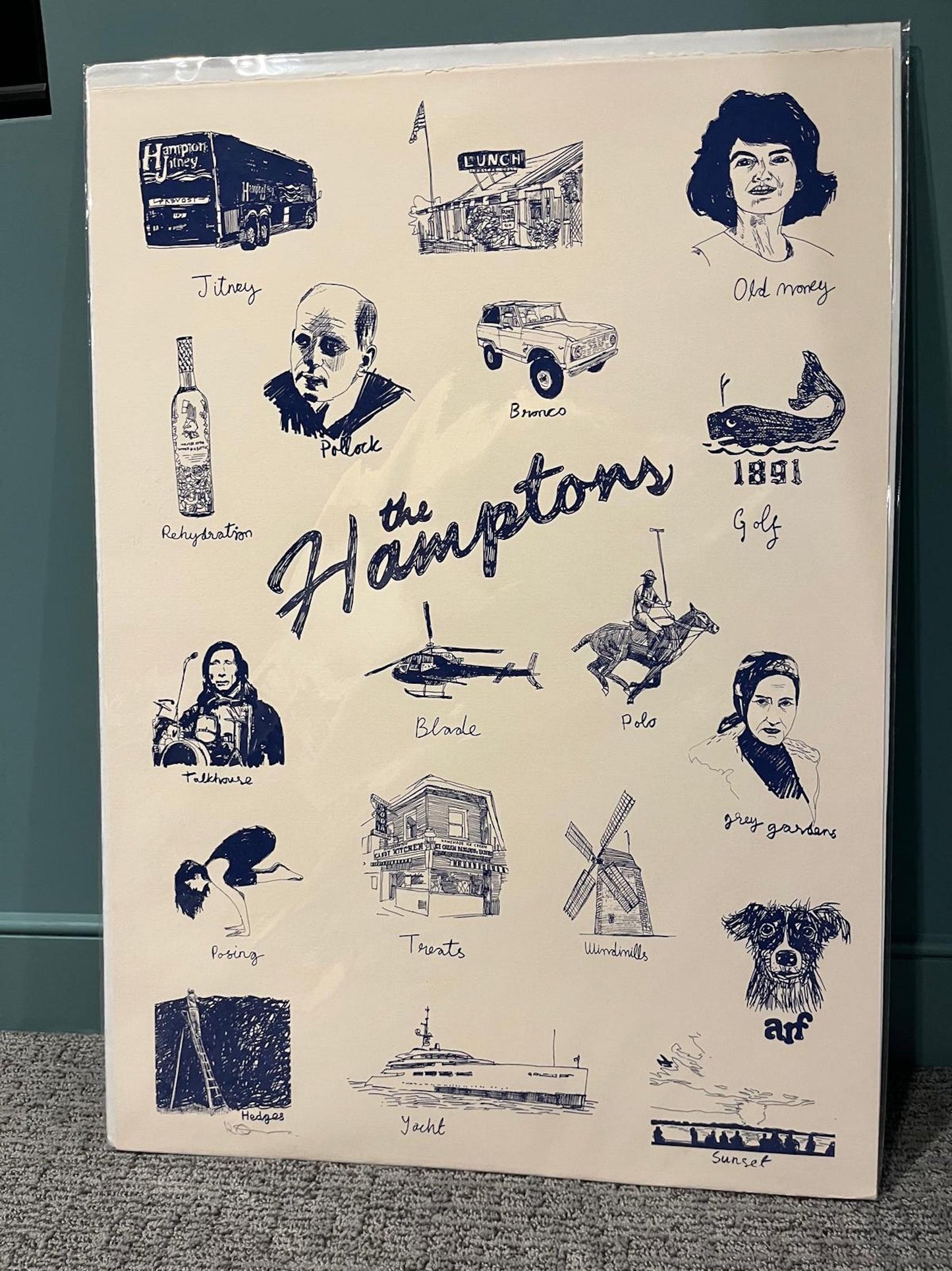 The Hamptons - Blue Edition